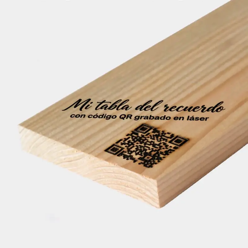 Tabla de Recuerdo Personalizada con QR - 3