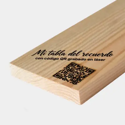 Tabla de Recuerdo Personalizada con QR - miniatura 3