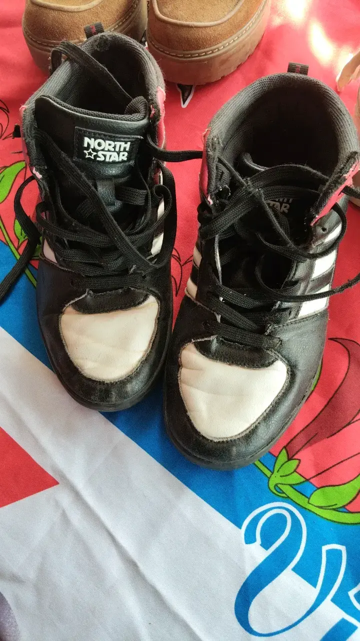 Zapatillas deportivas North Star negras y blancas - 1