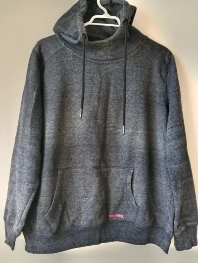 Polerón con capucha gris Spalding - miniatura 1