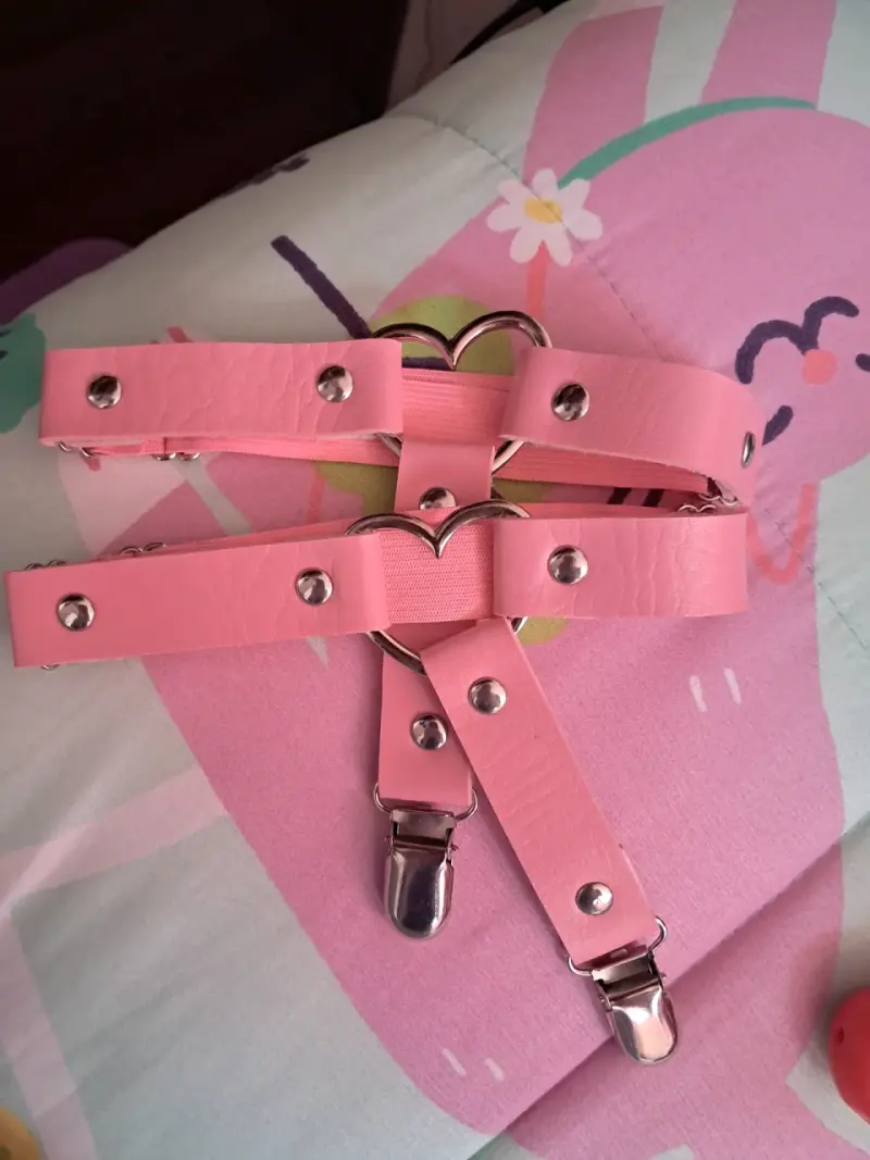 ligueros rosados corazón 2x $4.000 nuevos - 2