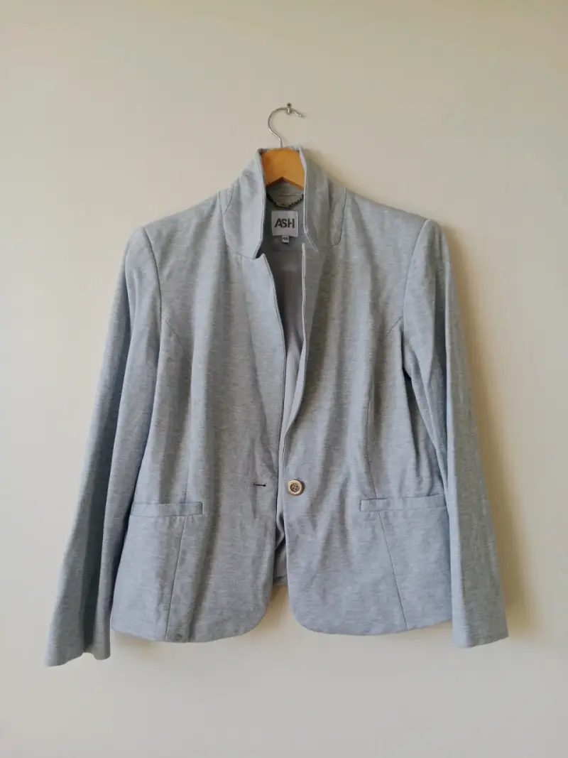 Blazer gris claro para mujer marca ASH - 2