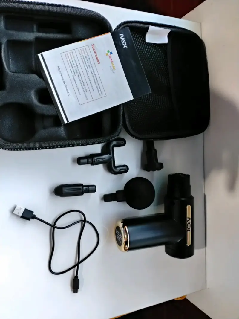 Pistola de Masaje Muscular ccesorios - 1