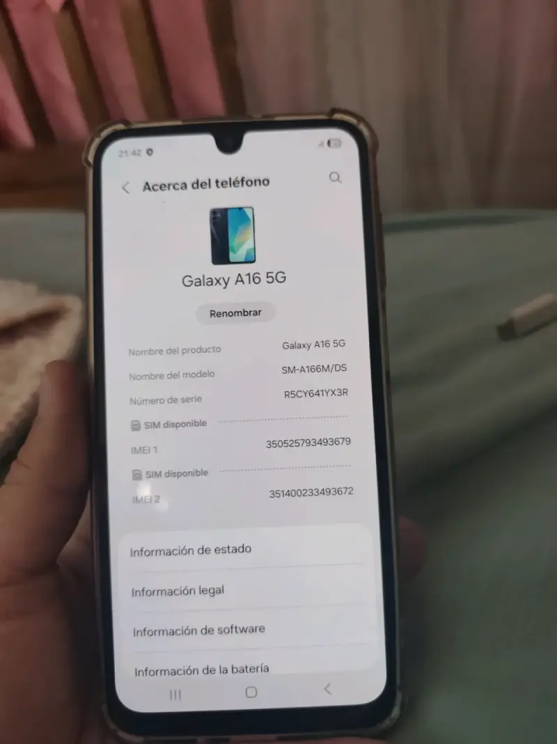 Samsung Galaxy A16 5G en buen estado