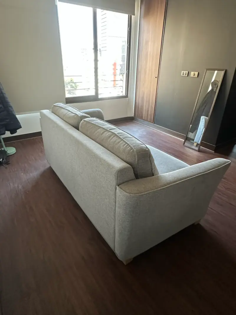 Sofá cama Attimo 2 cuerpos gris - 3