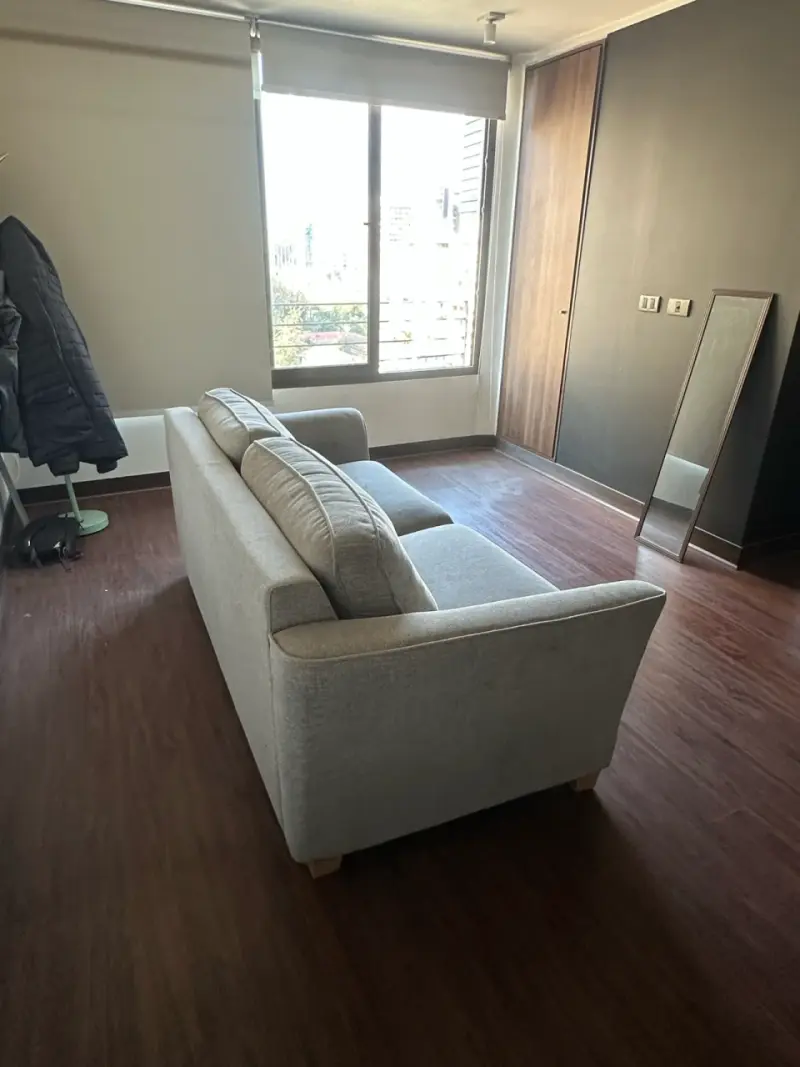 Sofá cama Attimo 2 cuerpos gris - 4