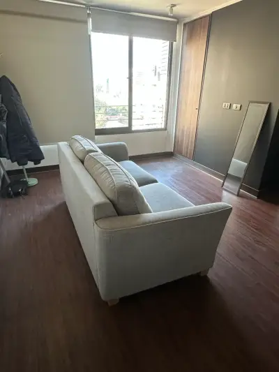 Sofá cama Attimo  2 cuerpos gris - miniatura 4