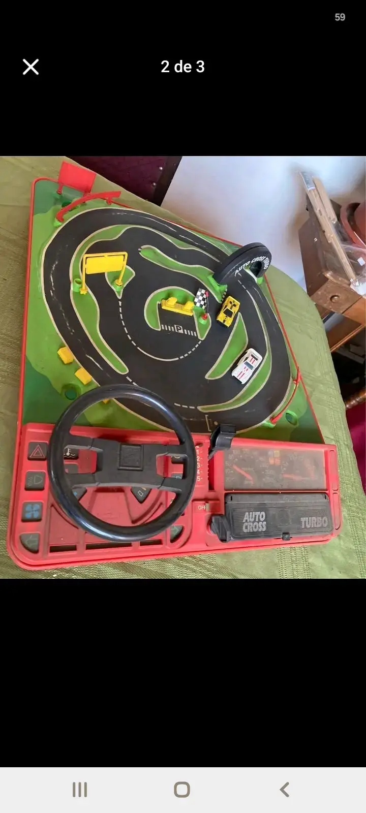 Juego de carreras Auto Cross Turbo vintage - 2