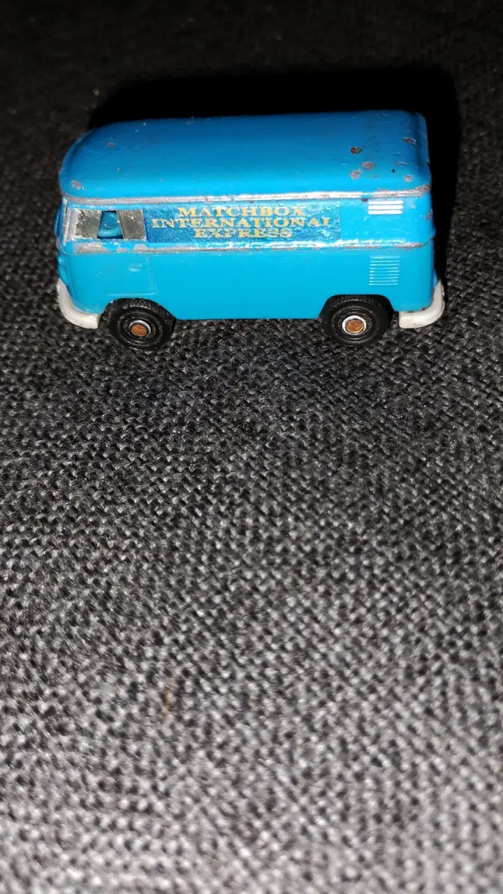 Camioneta de Juguete Matchbox Azul Vintage