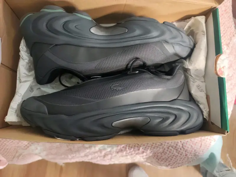 Zapatillas Lacoste Spinor PRM Hombre Negras - 2