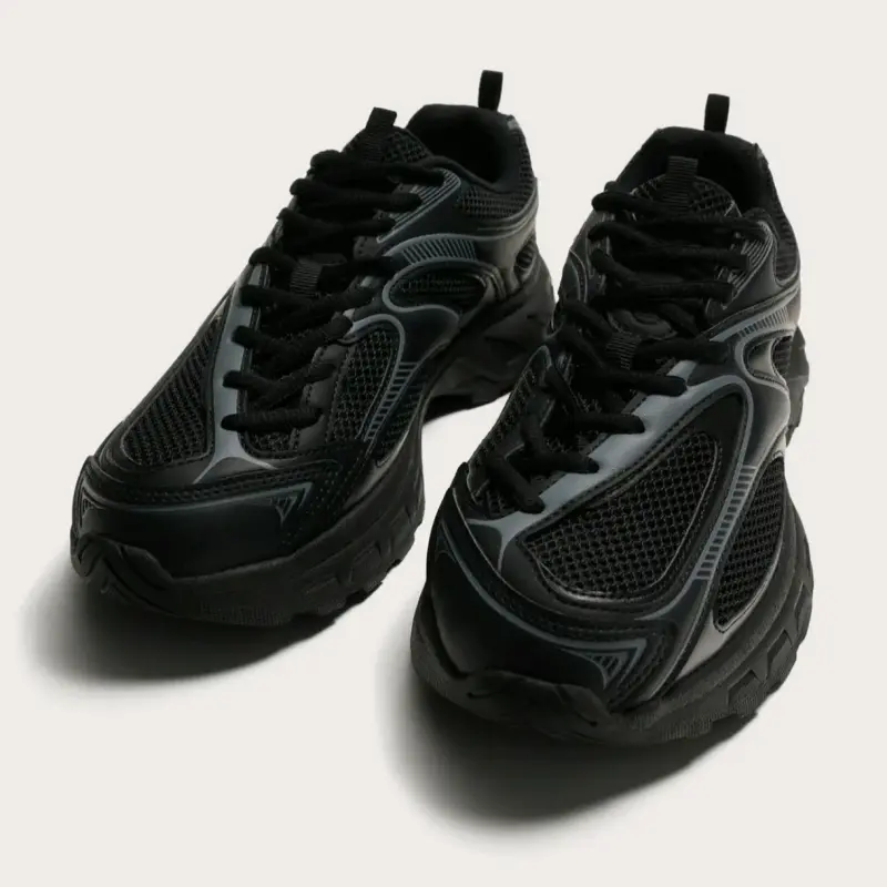 Zapatillas deportivas negras unisex - 2