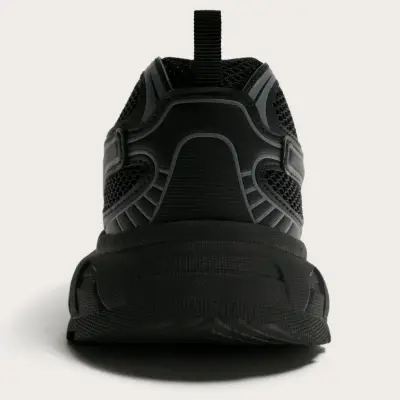 Zapatillas deportivas negras unisex - miniatura 4