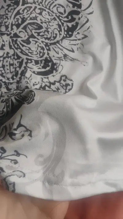 Polera blanca y2k - miniatura 3