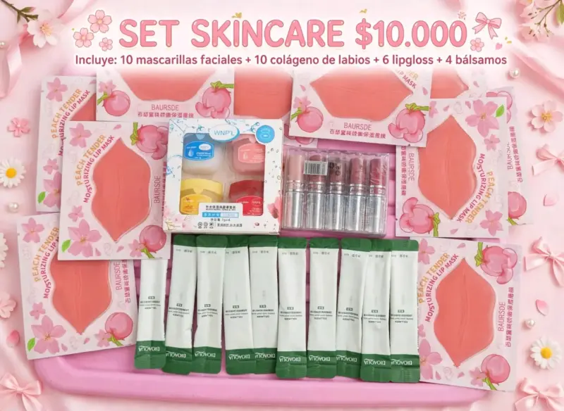 Set de Cuidado Facial con Mascarillas y Bálsamos - 2
