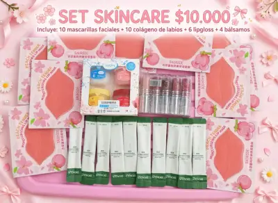 Set de Cuidado Facial con Mascarillas y Bálsamos - miniatura 2