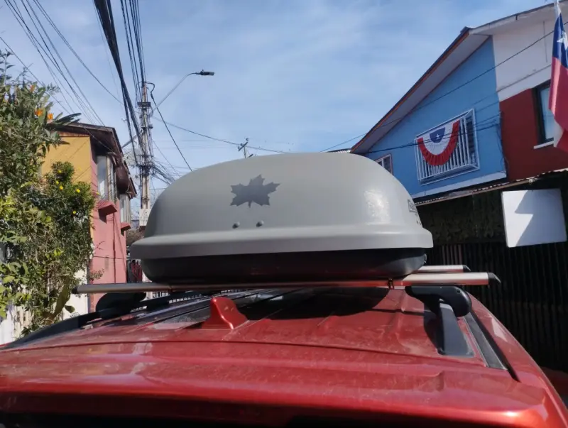 Baúl de Techo para Auto Calgari Gris - 4