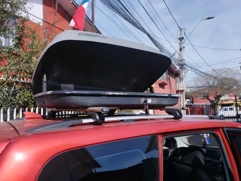 Baúl de Techo para Auto Calgari Gris - 6