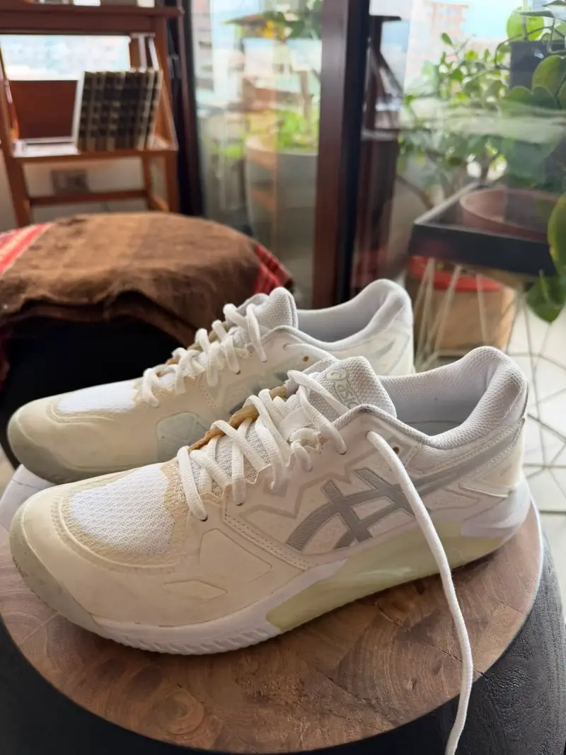 Zapatillas deportivas blancas Asics para hombre - 2