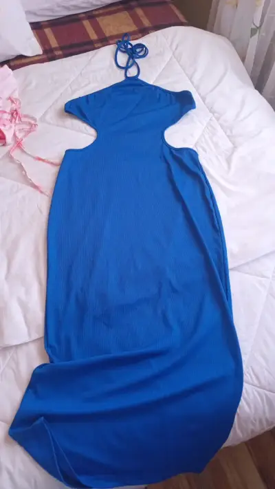 Vestido azul sin mangas Shein talla XL - miniatura 1