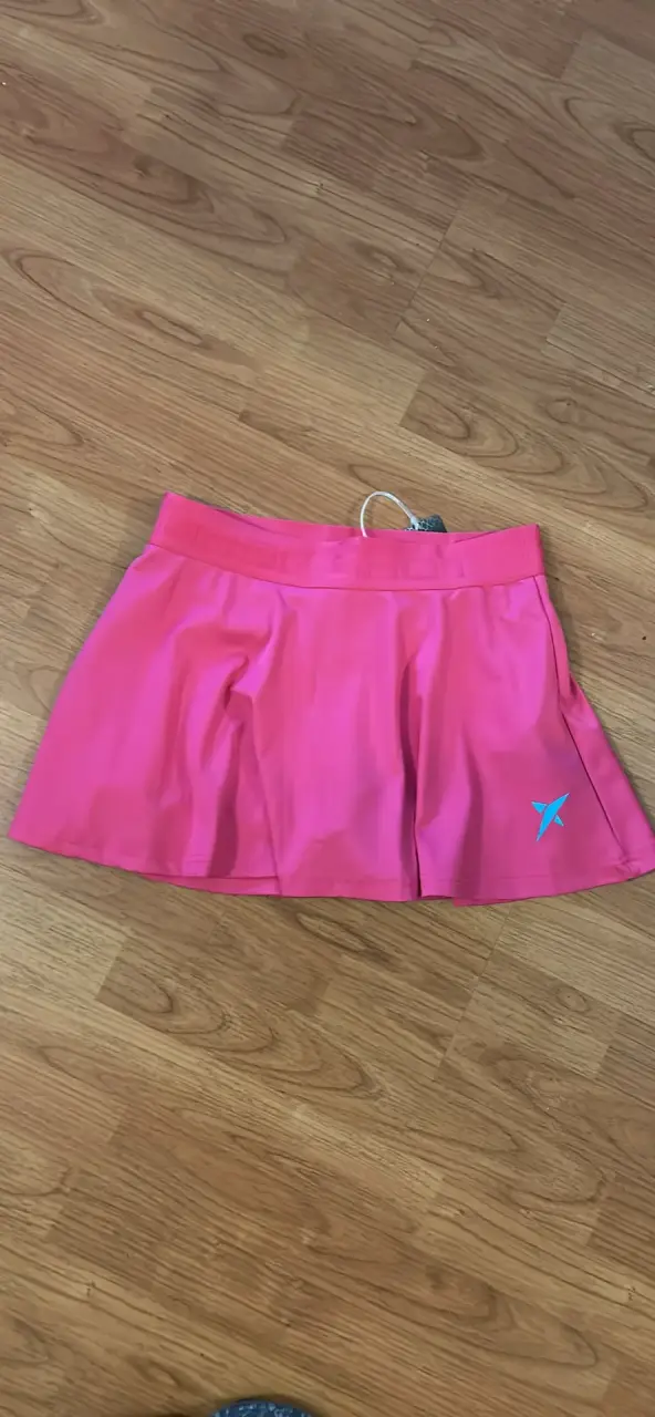 Falda deportiva rosa Drop Shot para mujer - 1