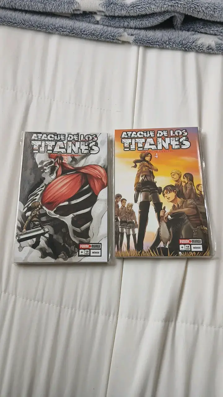 Mangas Attack on titan tomo 3 y 4 - 1
