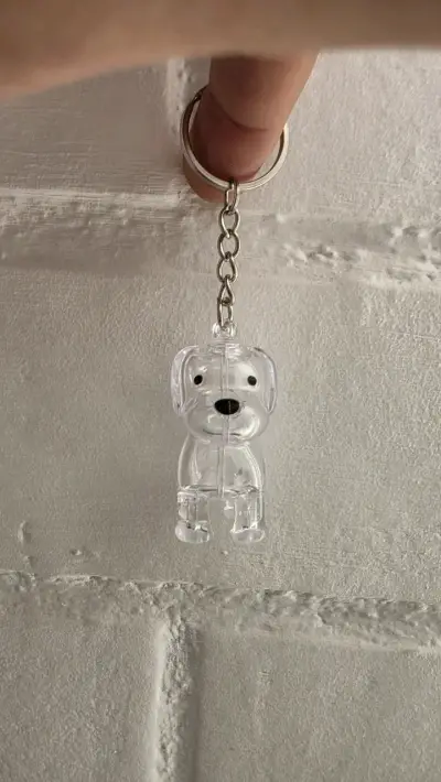 Set Llaveros contenedores de pelito de perritos(5) - miniatura 6