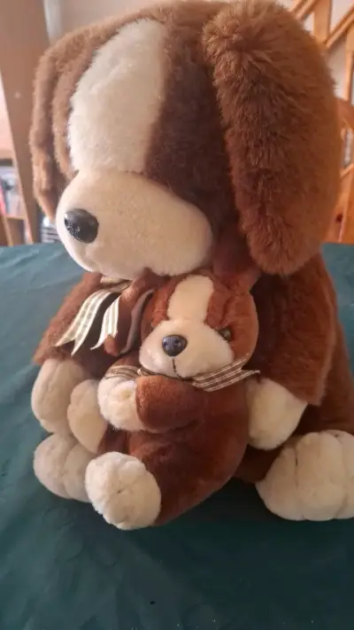 Peluche de mamâ  Osita con cachorro suave y tierno - miniatura 2