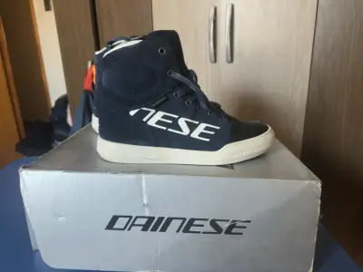 REMATE Zapatillas MOTO altas Dainese azul oscuro - miniatura 2