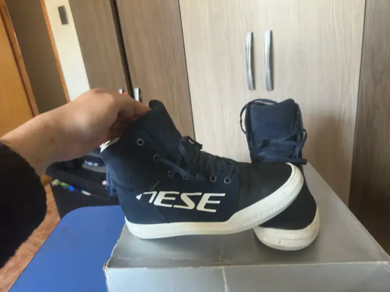 REMATE Zapatillas MOTO altas Dainese azul oscuro - 3