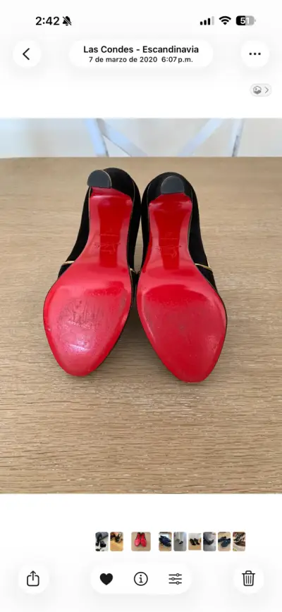 Louboutin zapatos talla 36 - miniatura 2