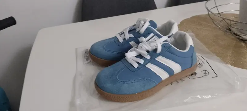 Zapatillas talla 36 deportivas azules para niñ@s - 3