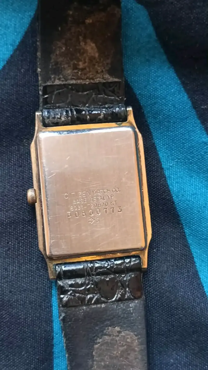 Reloj Citizen Quartz clásico dorado - 2