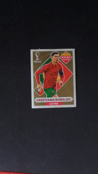 Lámina Panini Extra Sticker Cristiano Ronaldo - miniatura 1