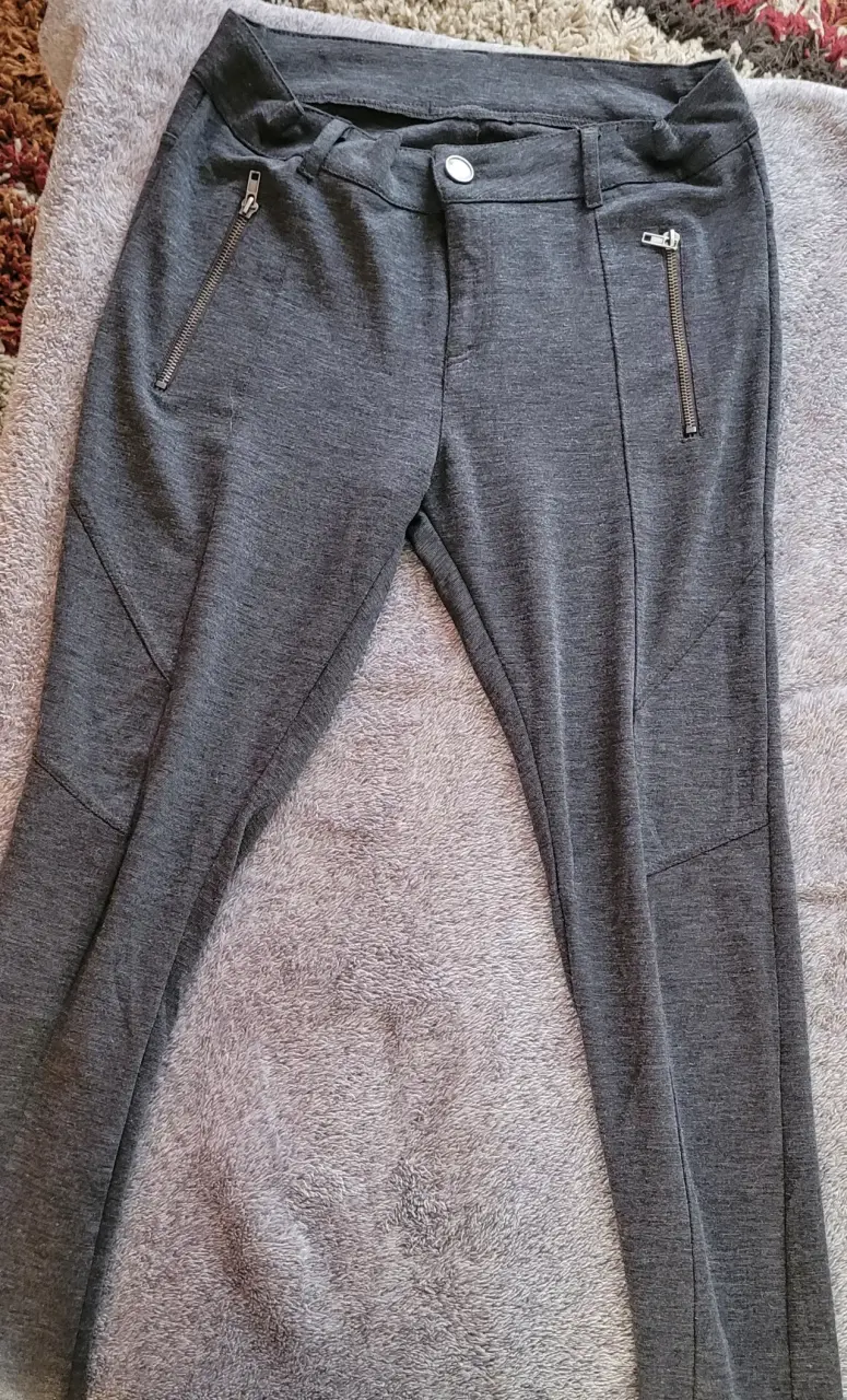 Pantalones de mujer gris - 1