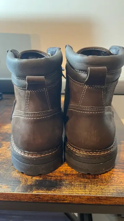 Botas  de cuero marrón para hombre Demócrata - miniatura 4