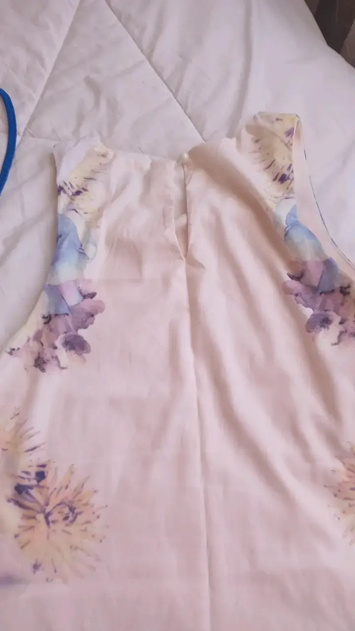 Vestido floral sin mangas Eclipse talla M - 3