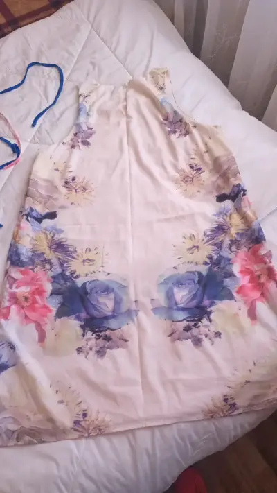 Vestido floral sin mangas Eclipse talla M - miniatura 4