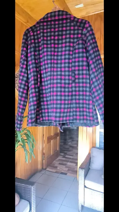 Chaqueta de cuadros para mujer Jennifer J - miniatura 2
