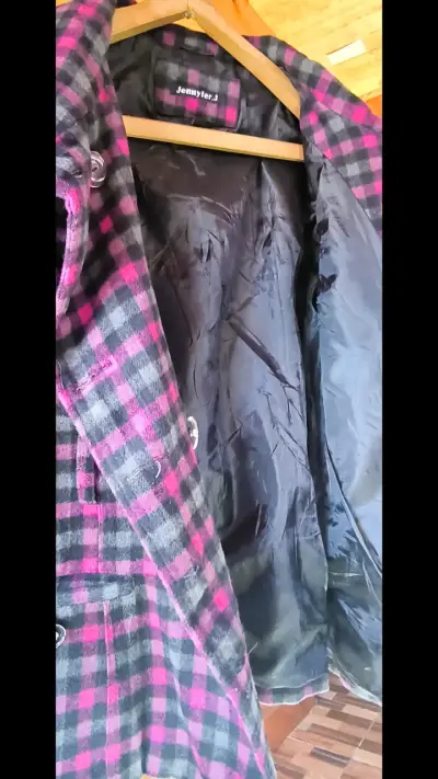 Chaqueta de cuadros para mujer Jennifer J - miniatura 4