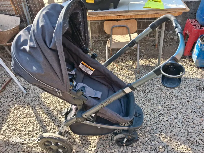 Coche de bebé Infanti epic 5g plegable gris - 3