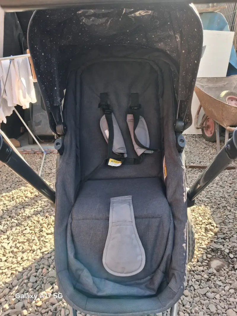 Coche de bebé Infanti epic 5g plegable gris - 4