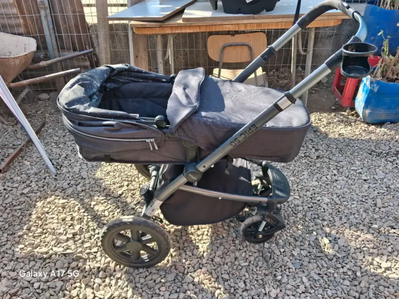 Coche de bebé Infanti epic 5g plegable gris - 10