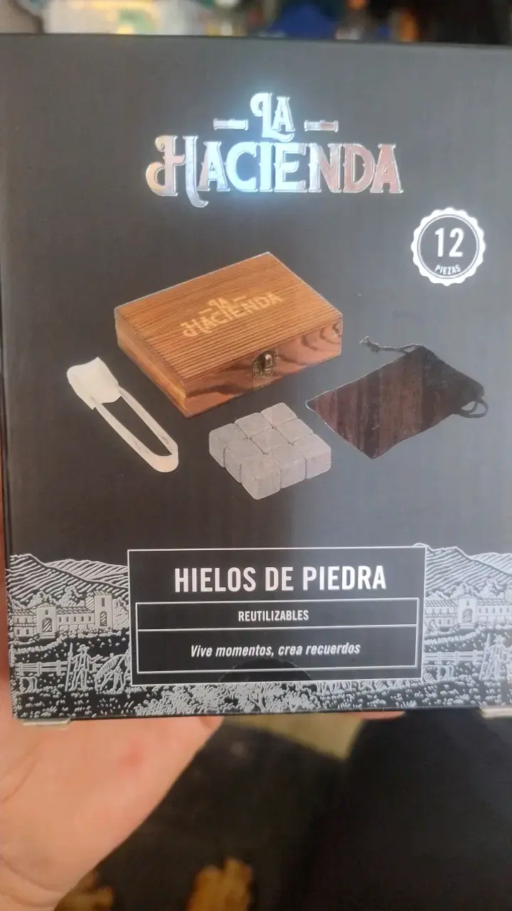 Set de Hielos de Piedra Reutilizables La Hacienda - 1