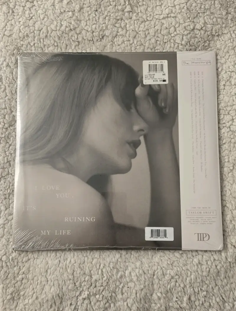 Vinilo TTPD (The Manuscript) Taylor Swift - 2