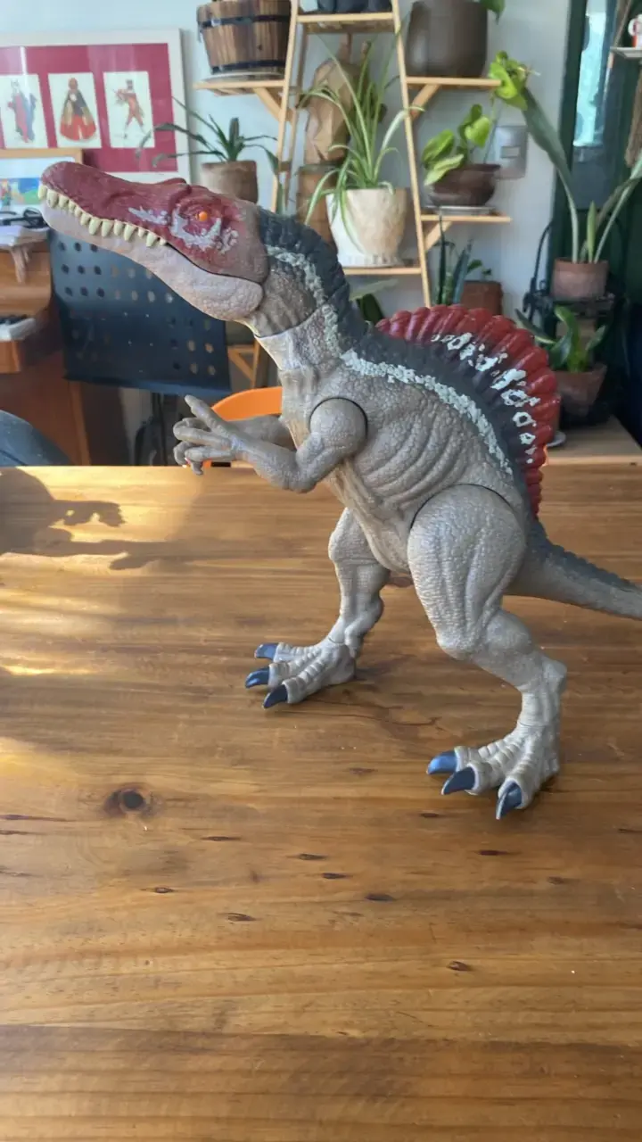 Figura de dinosaurio spinosaurio jurassic world - 1