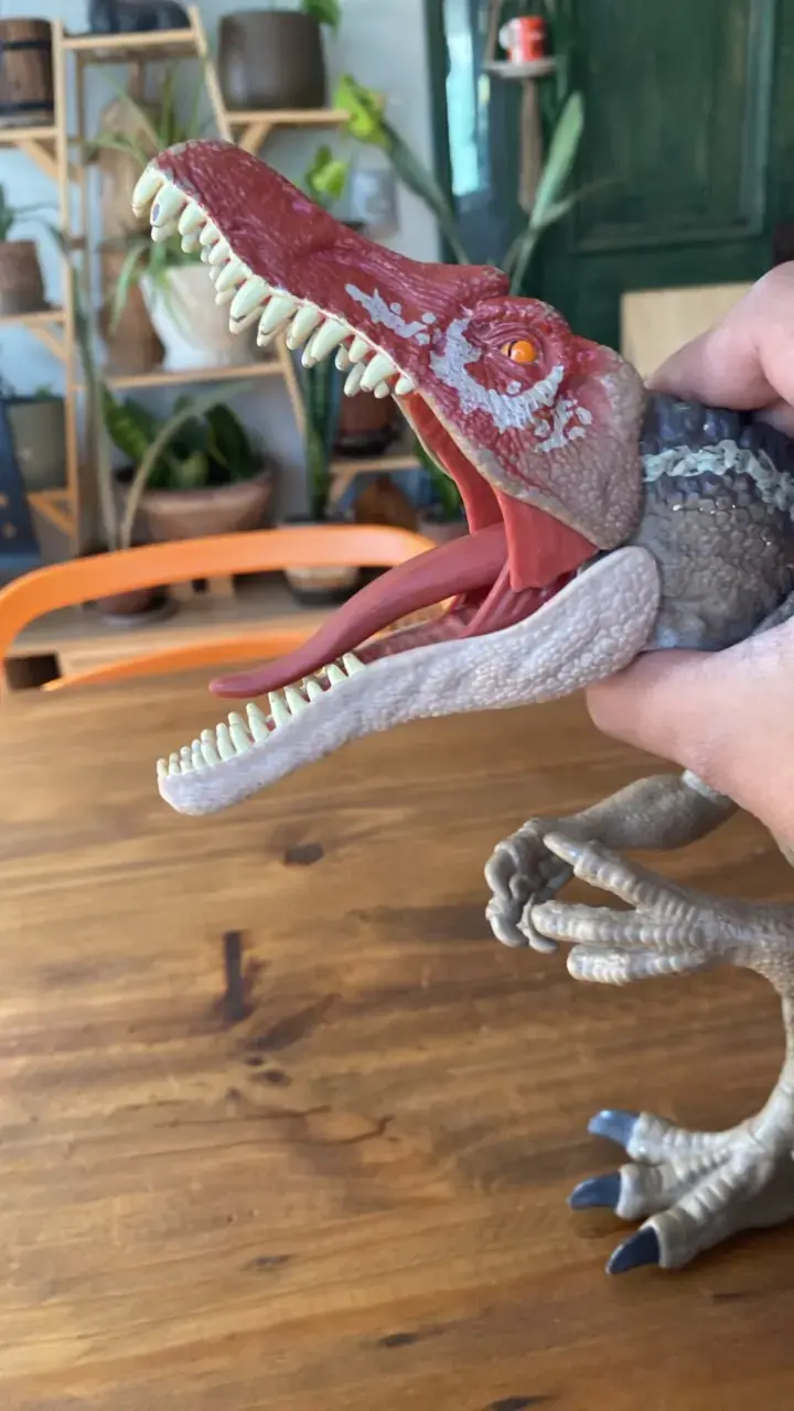 Figura de dinosaurio spinosaurio jurassic world - 2