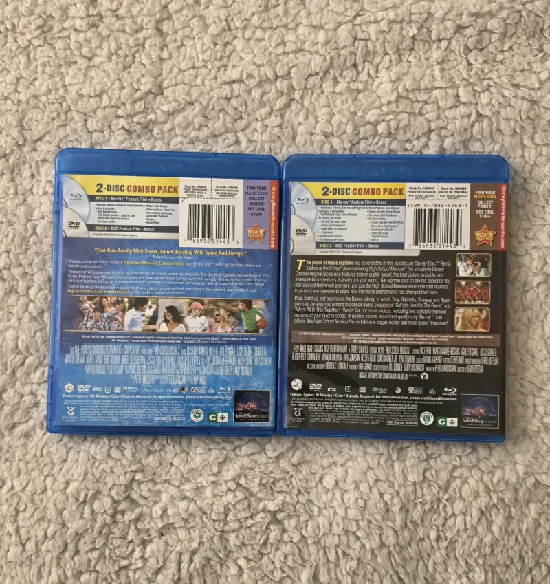 Blu-ray High School Musical 1 y 2 Edición Especial - 2