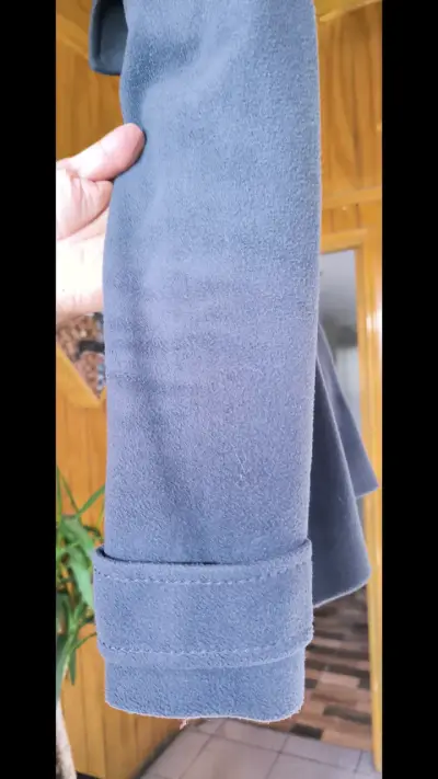 Abrigo gris grafito Sybilla para mujer - miniatura 3