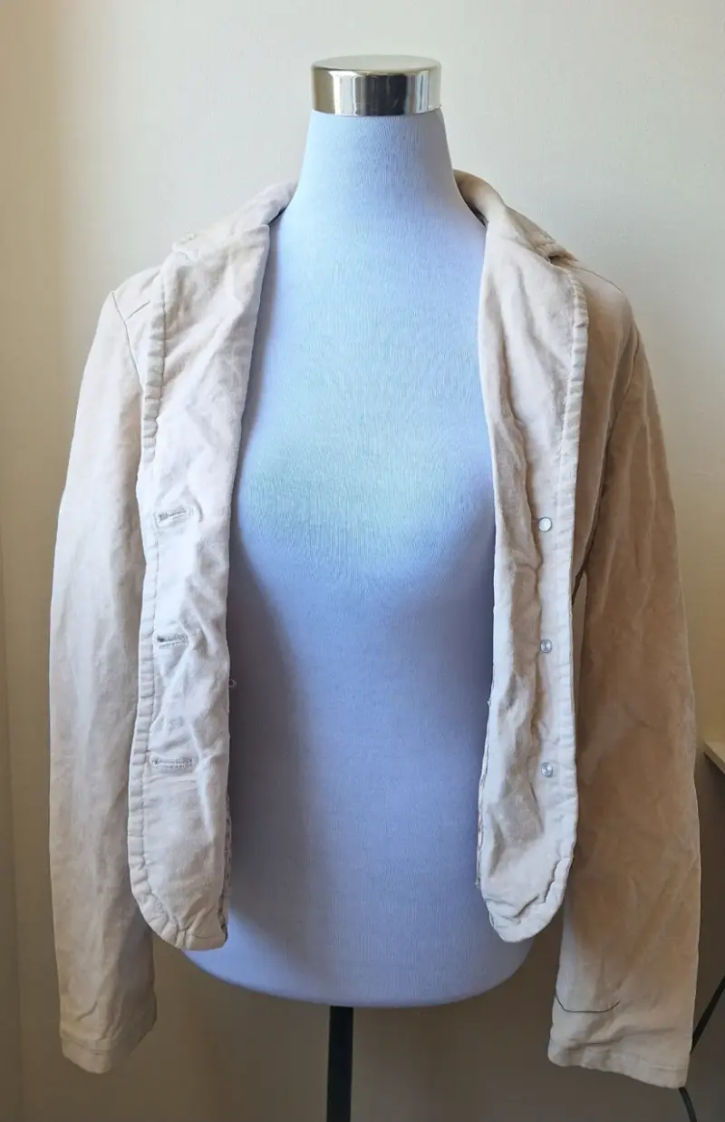 Chaqueta Beige Casual para Mujer - 1