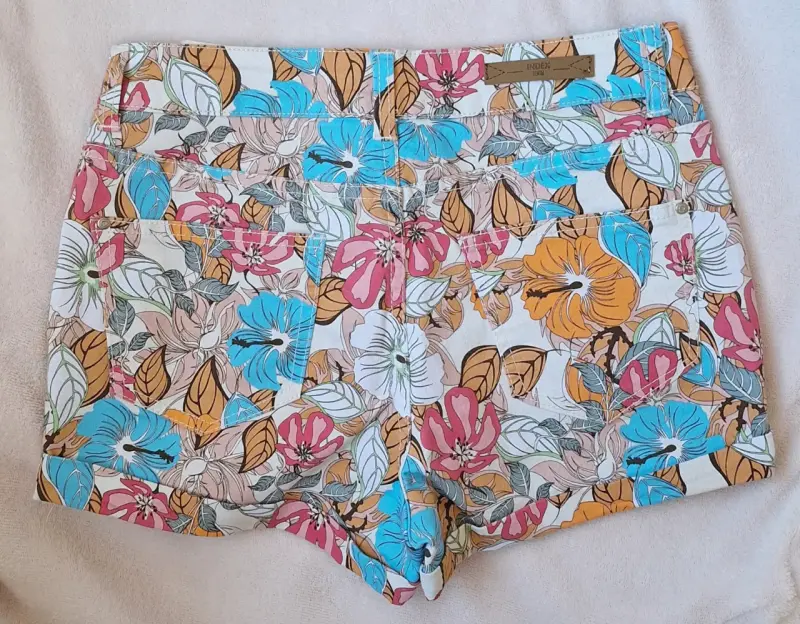 Shorts florales Mujer - 1